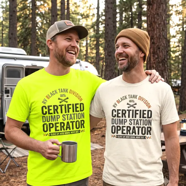 Certified Dump Station Operator Tee product photo
