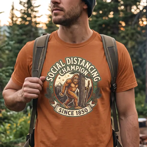 Social Distancing Champion Tee product photo