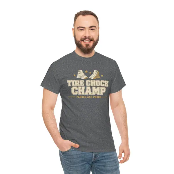 Tire Chock Champ Tee product photo