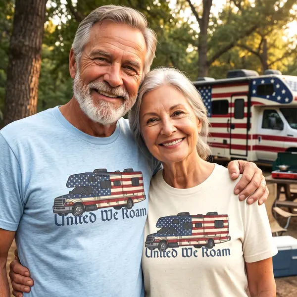 United We Roam Tee product photo